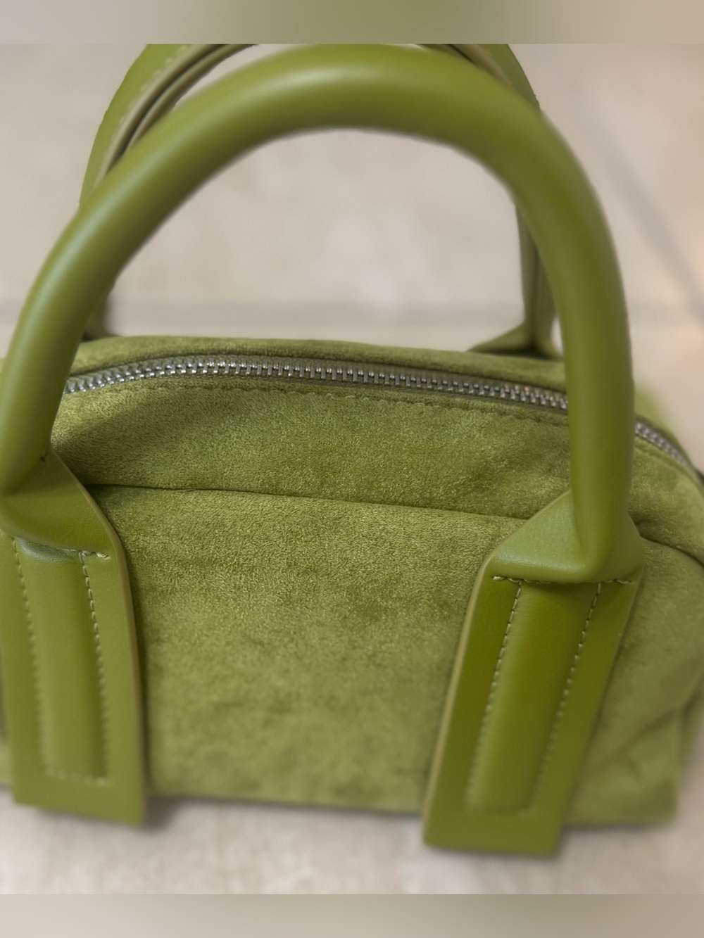 Anthropologie Mini Faux Suede Bag - Picture 5 of 11